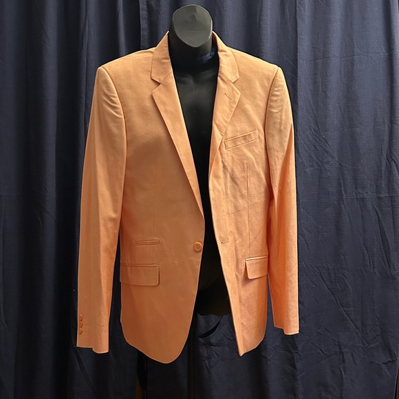 Suslo couture salmon color size small / 48 regular men